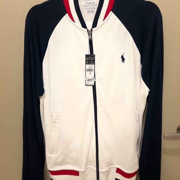 Polo Ralph Lauren Other - Polo by Ralph Lauren White and Navy Tracksuit with Red Accents